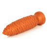 TheAssGasm Plug long Pine XXL 28 x 8 cm Orange